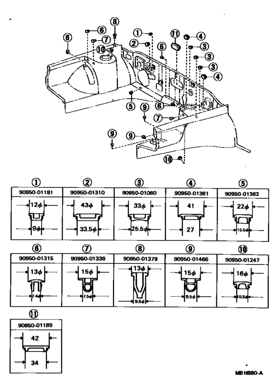 Front Fender Apron & Dash Panel