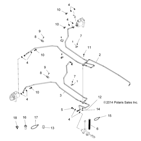 Brakes, Rear Brake Lines