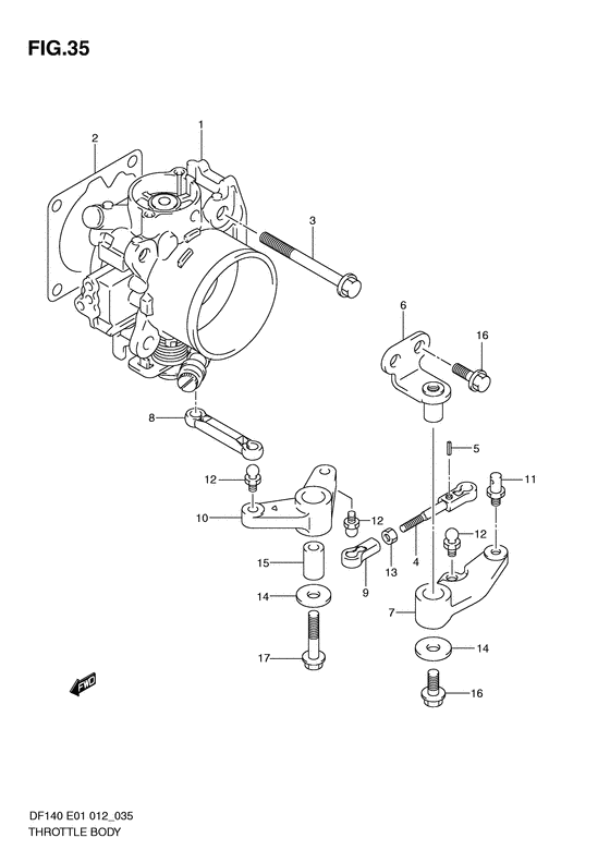 Throttle body