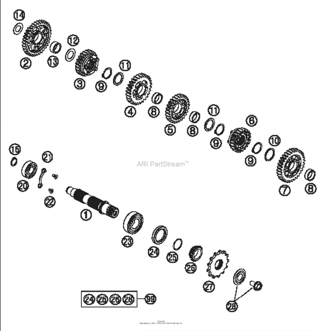 Transmission Ii - Countershaft