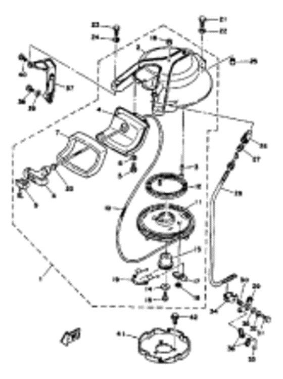 Manual starter