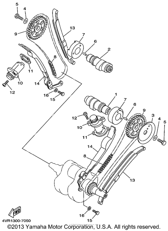 Camshaft & chain