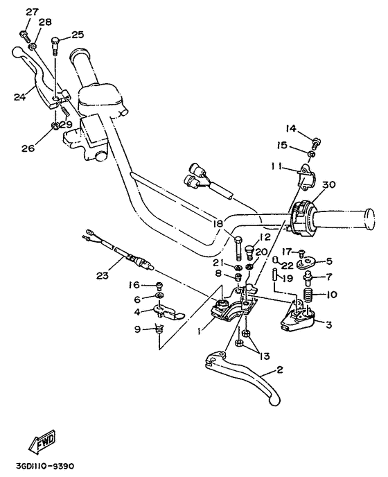 Handle switch & lever