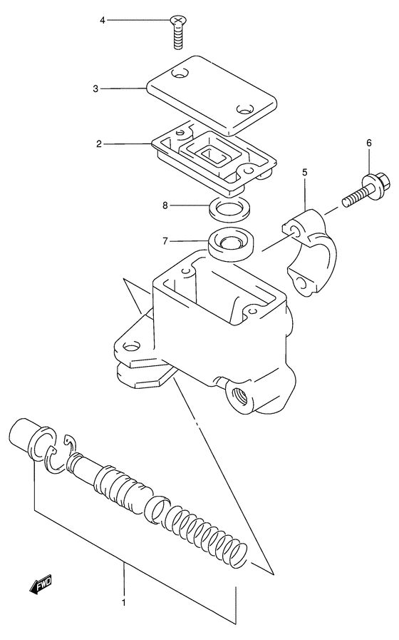 Front Master Cylinder