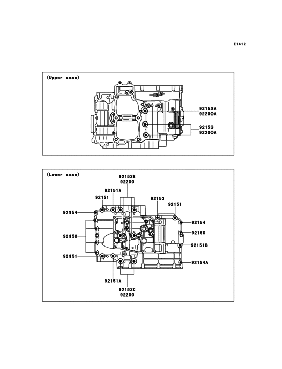 Crankcase Bolt Pattern