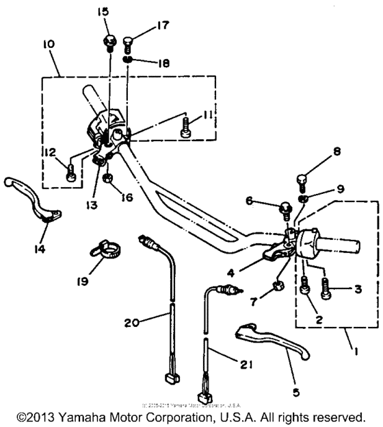 Handle switch & lever
