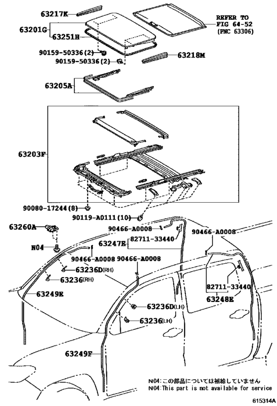 Roof Panel & Back Panel