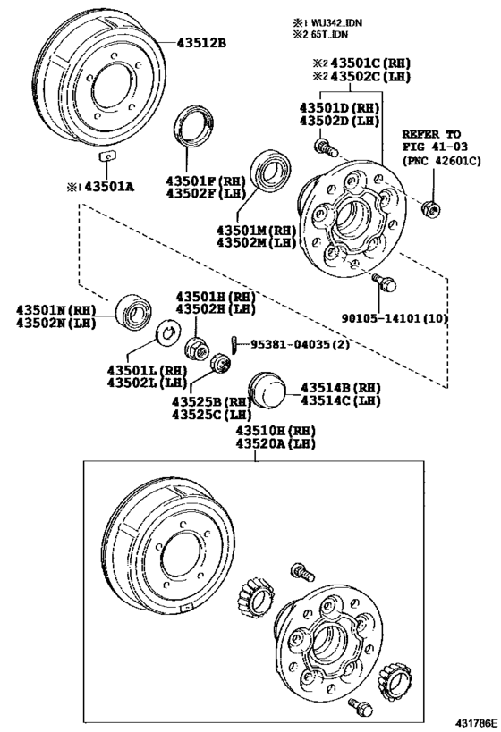 Front Axle Hub