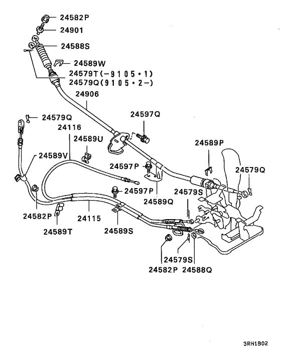 A/t floor shift linkage