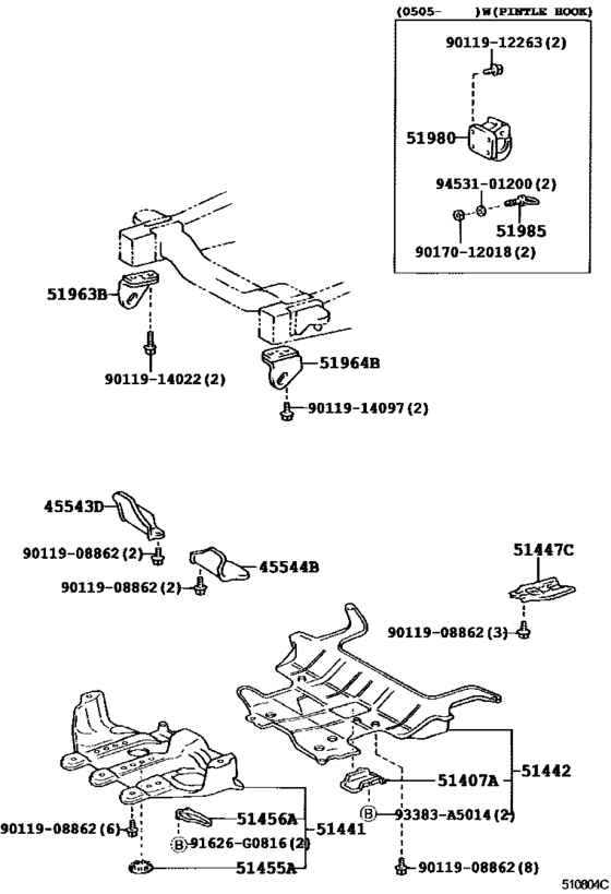 Suspension Crossmember & Under Cover