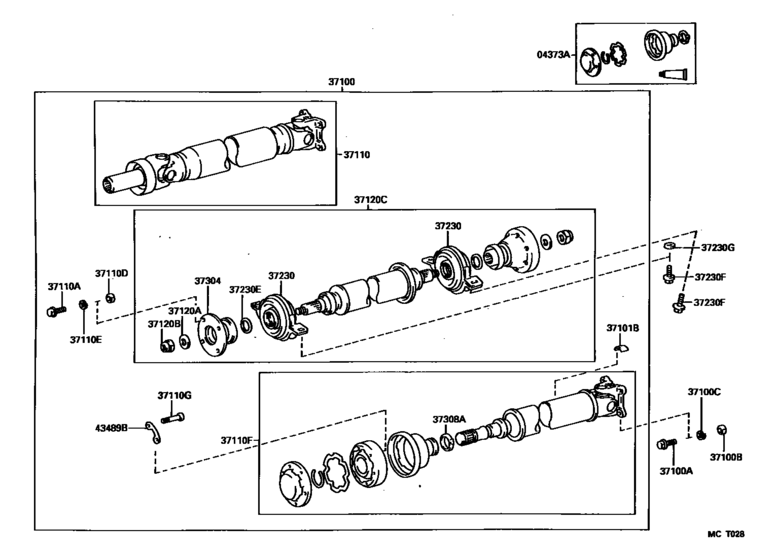 Propeller Shaft & Universal Joint
