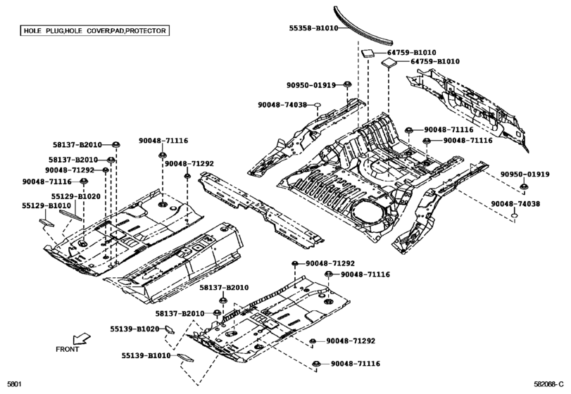 Floor Pan & Lower Back Panel