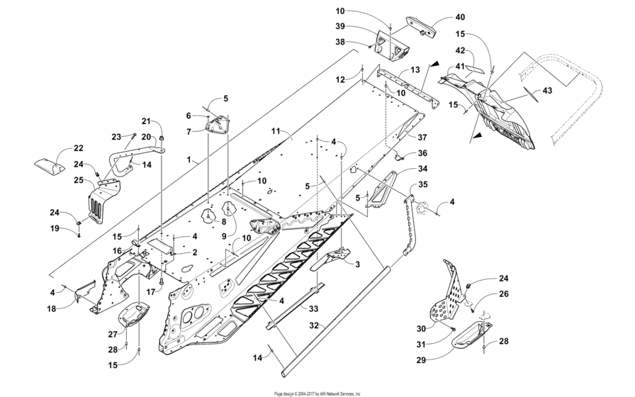 Tunnel And Snowflap Assembly