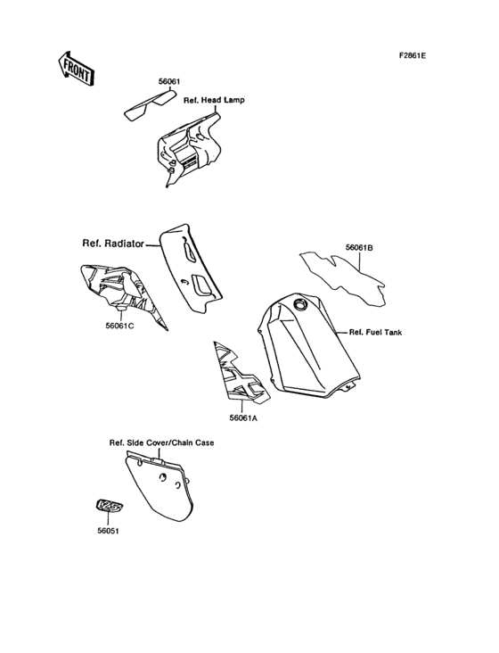 Decals(blue)(kmx125-b8)