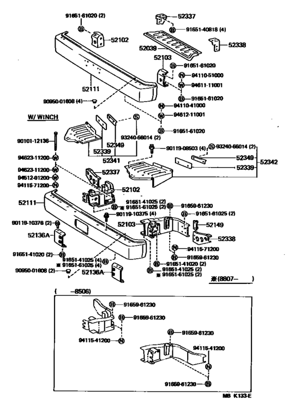Front Bumper & Bumper Stay