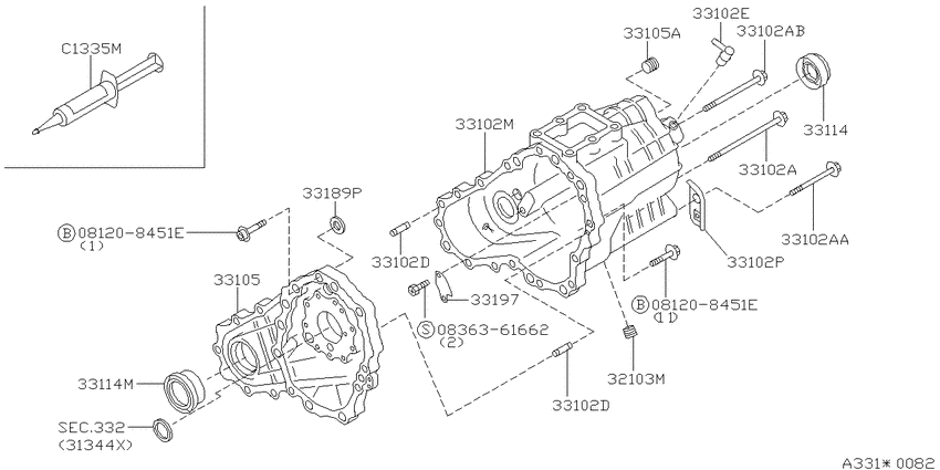 Transfer case