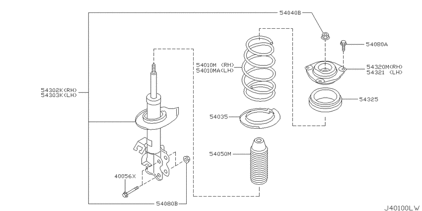 Front suspension