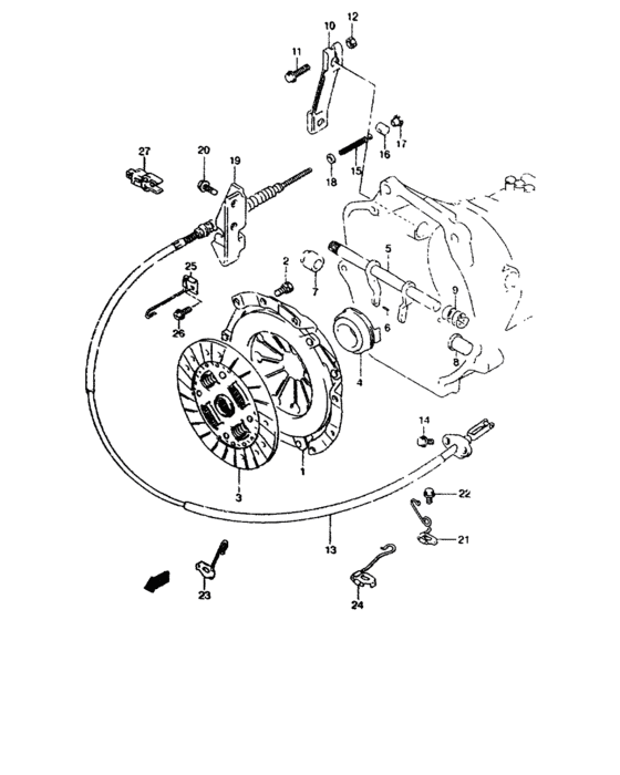 Mt clutch and clutch control