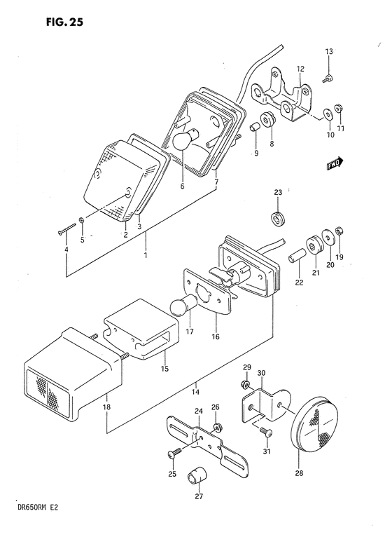 Rear combination lamp