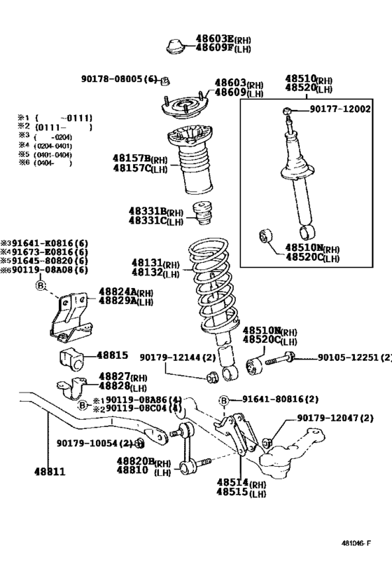 Front Spring & Shock Absorber