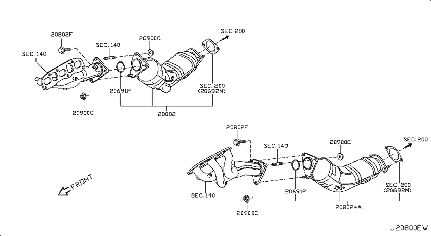 Catalyst converter