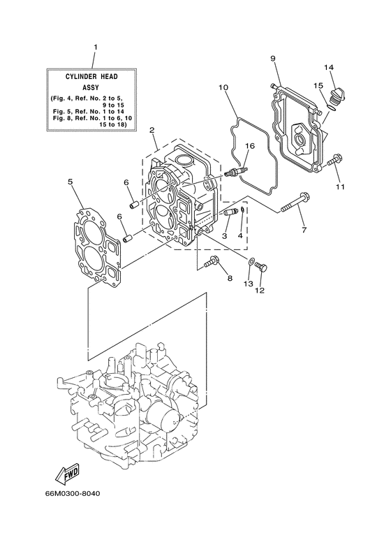 Cylinder. crankcase 2