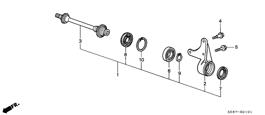 Half shaft