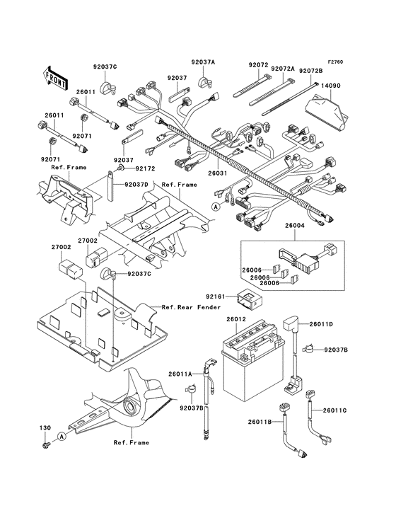 Chassis electrical equipment