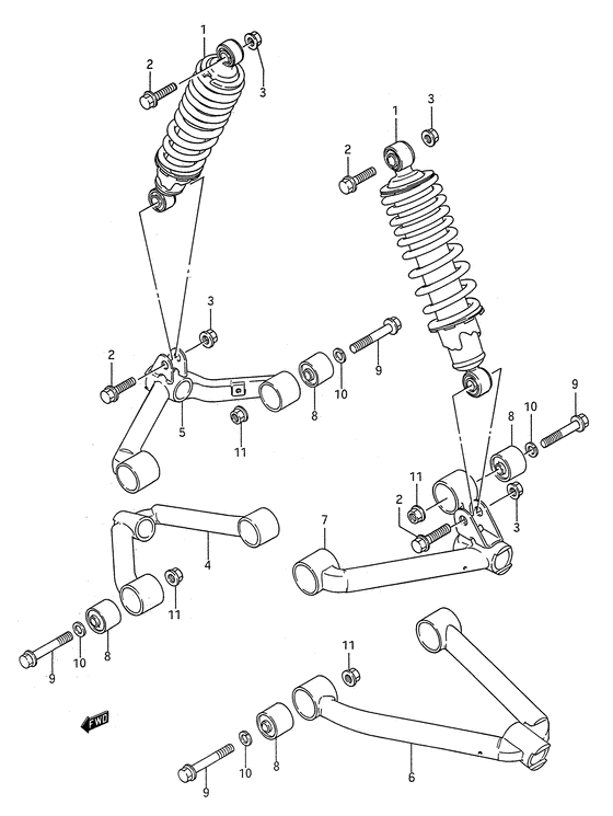 Front suspension arm