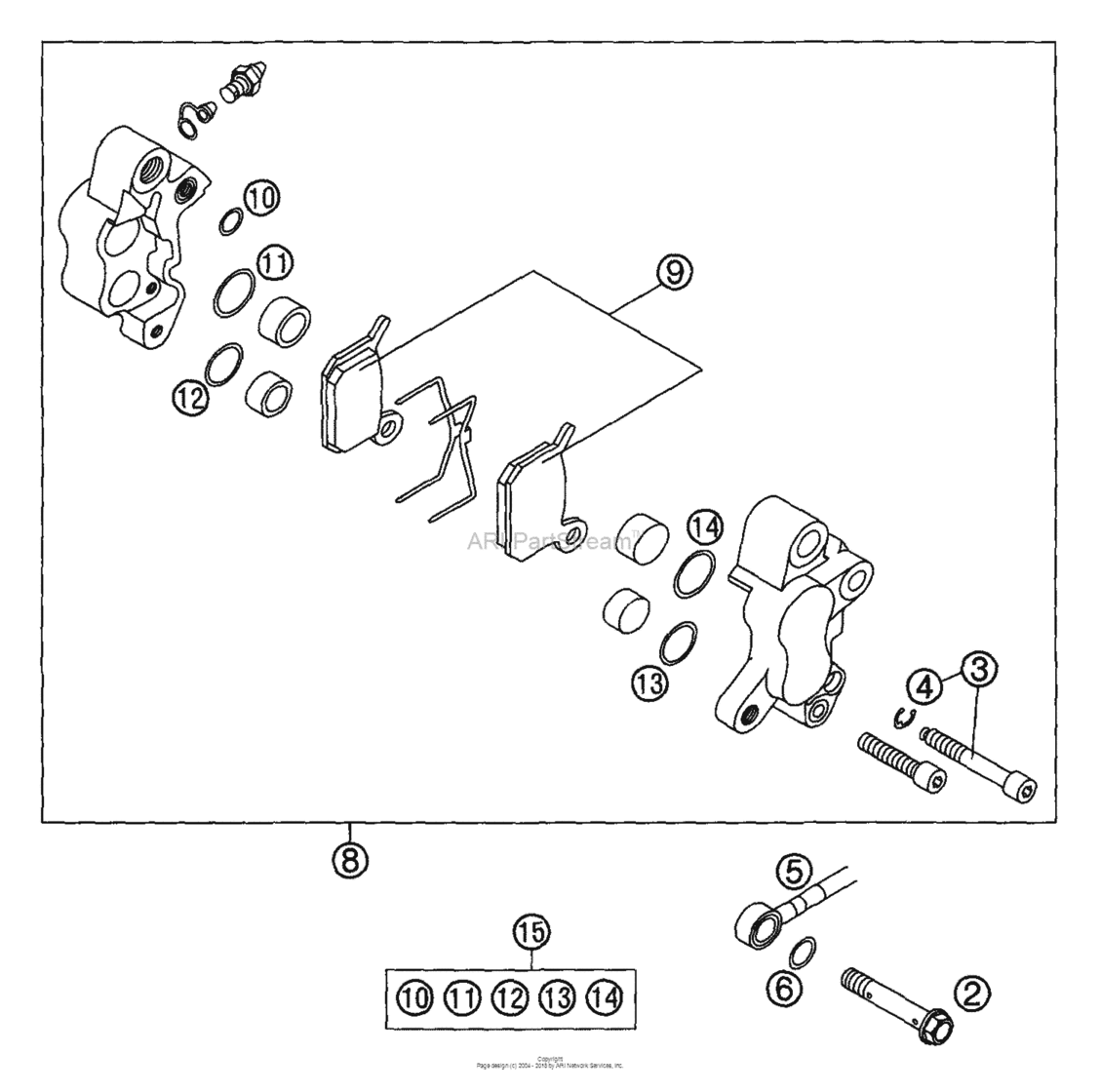 Brake Caliper Front Formula
