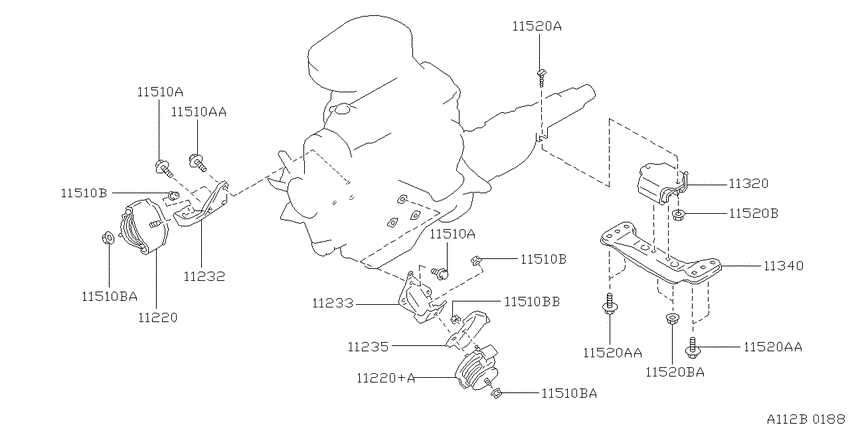 Engine & transmission   mounting