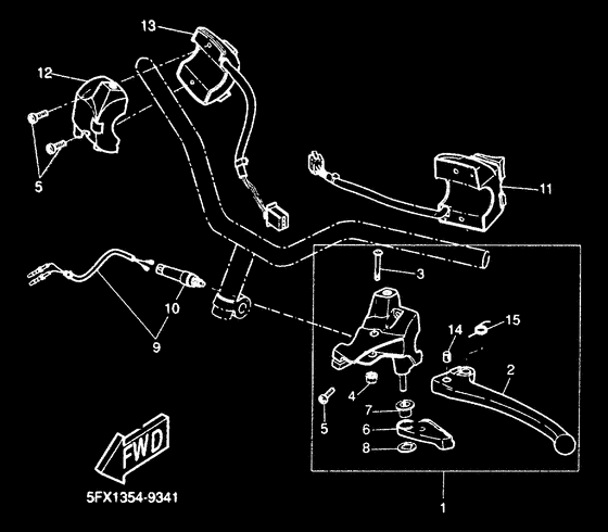 Handle switch & lever