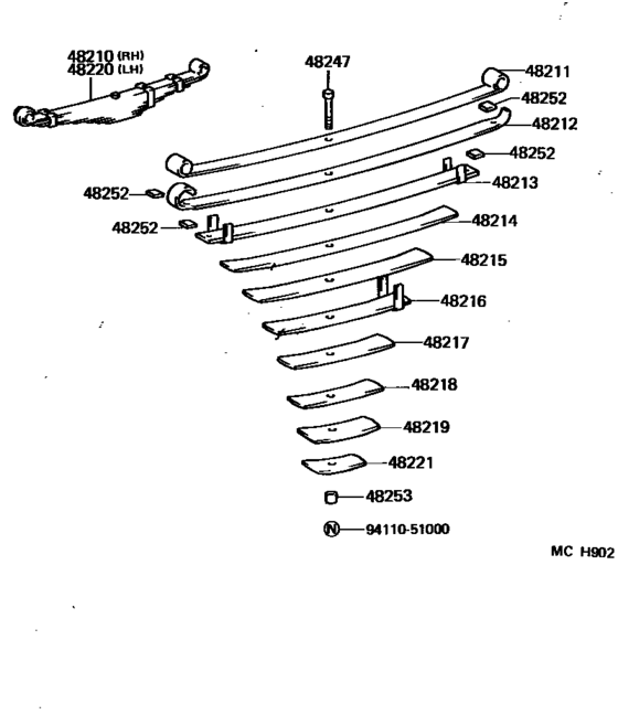 Rear Spring & Shock Absorber
