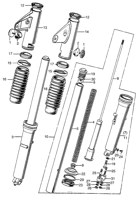 Front fork