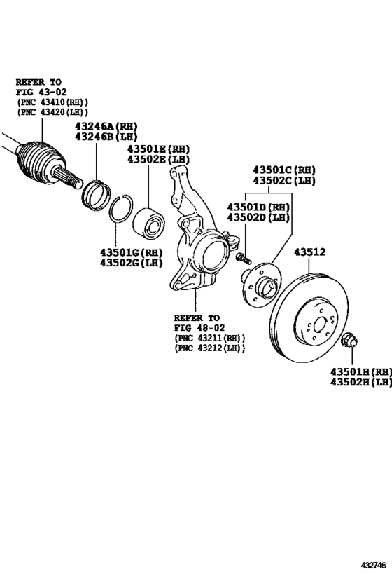 Front Axle Hub