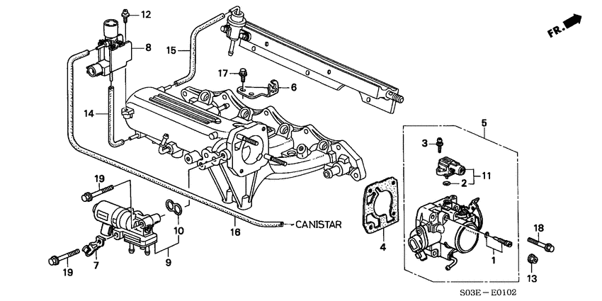 Throttle body
