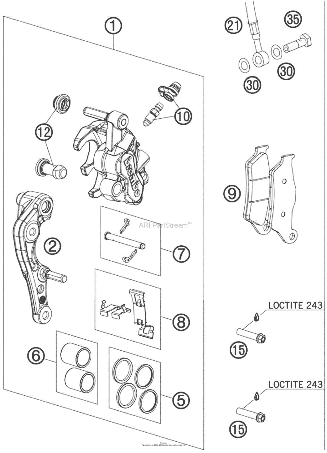 Brake Caliper Front