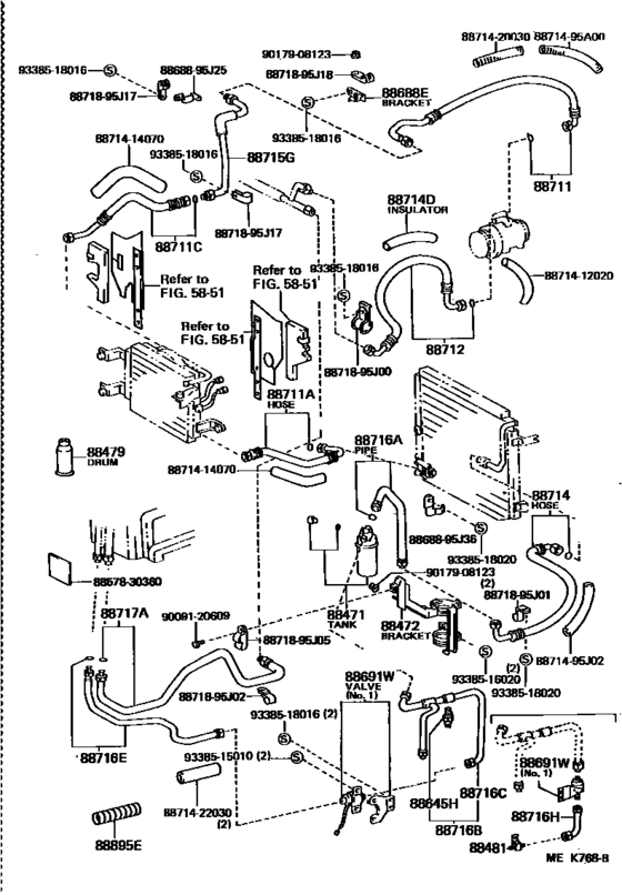 Heating & Air Conditioning - Cooler Piping