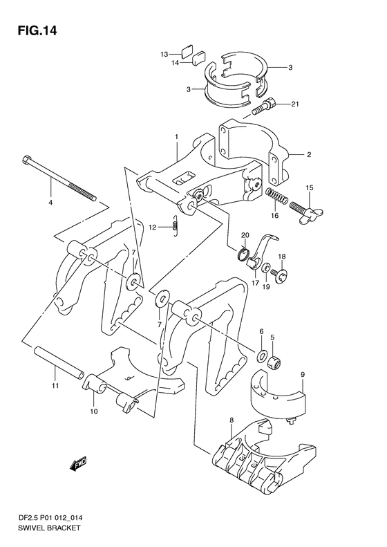 Swivel bracket