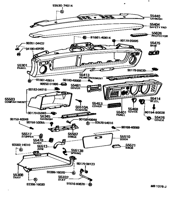 Instrument Panel & Glove Compartment