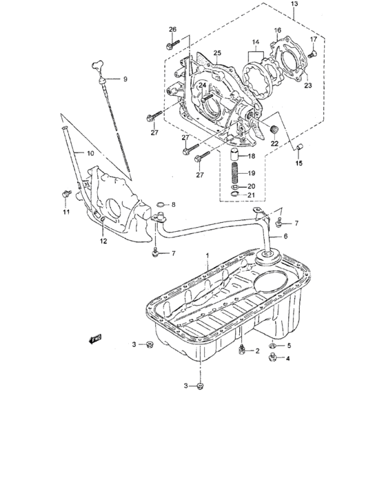 Oil pan