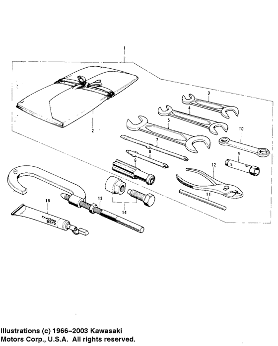 Owner tools/special service tools
