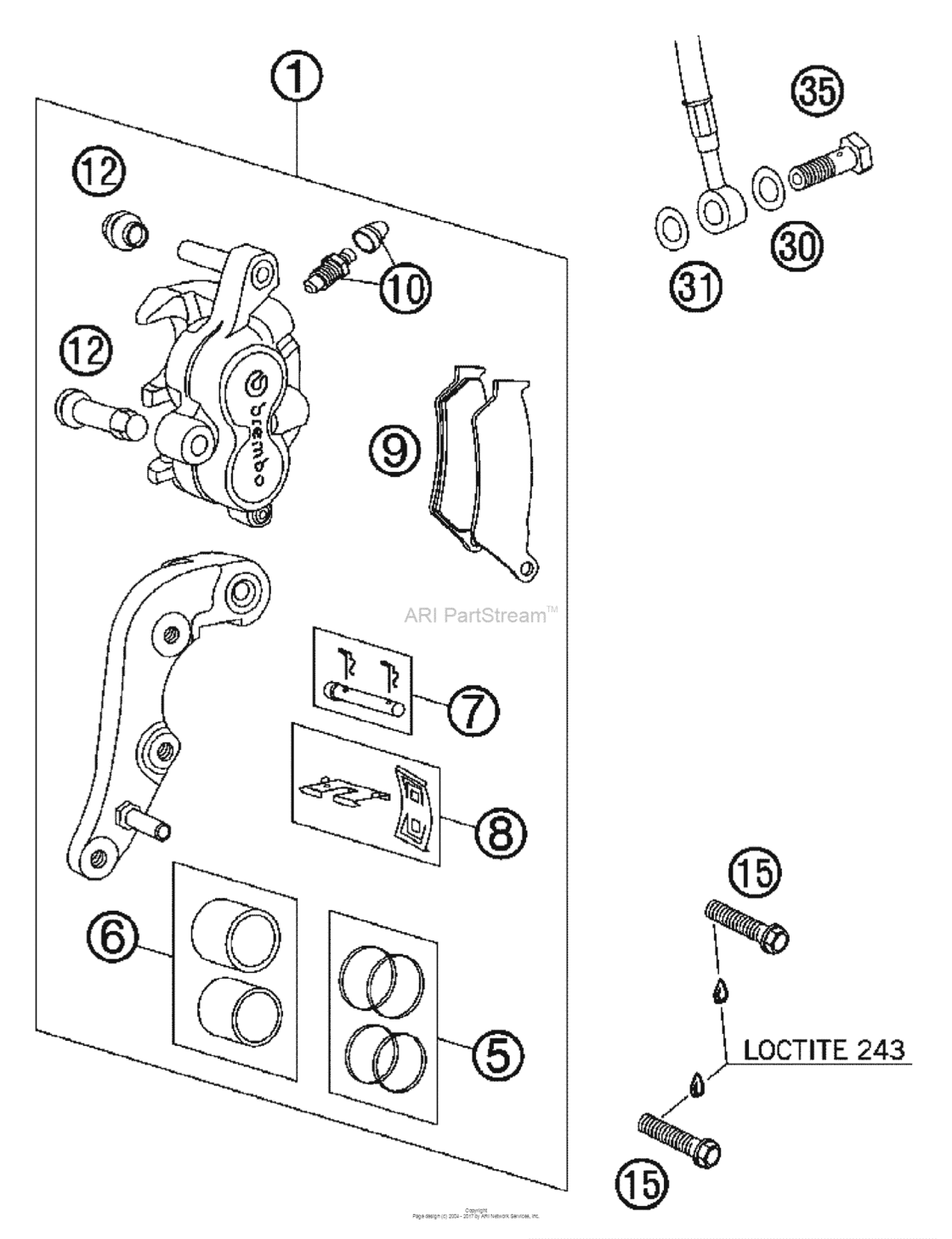 Brake Caliper Front