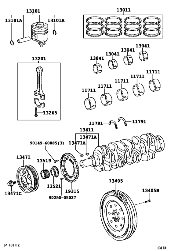 Crankshaft & Piston