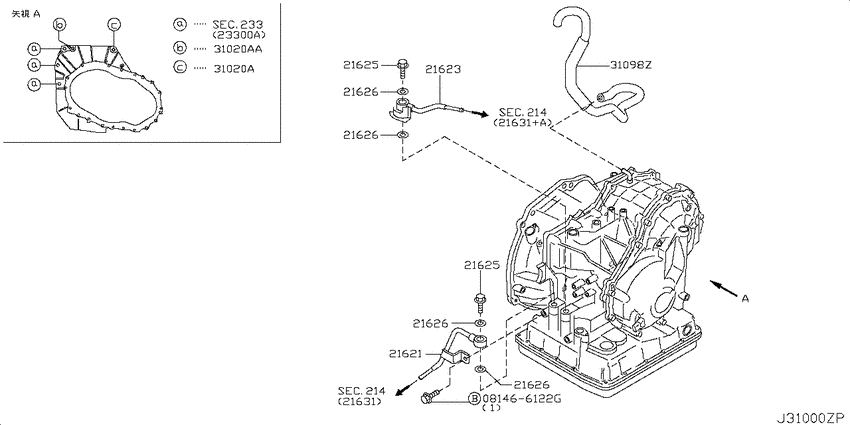 Auto transmission,transaxle & fitting