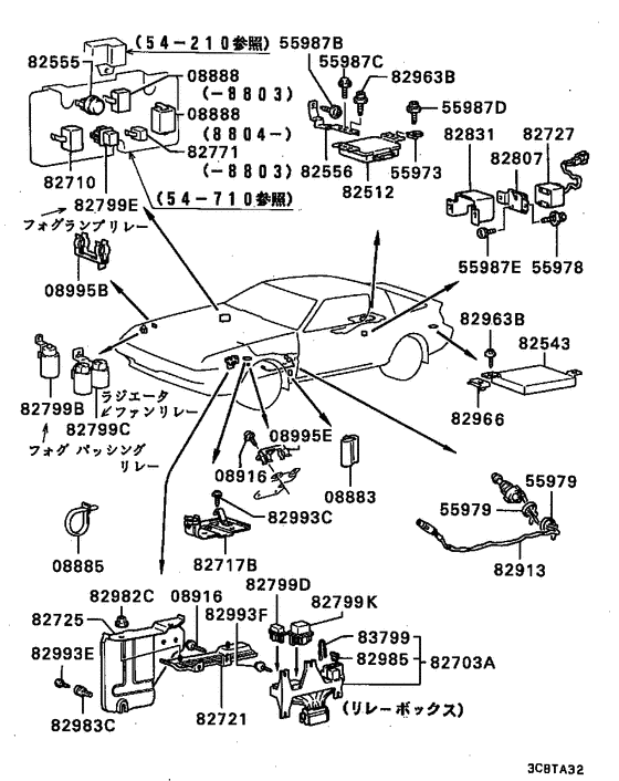 Relay,flasher & sensor