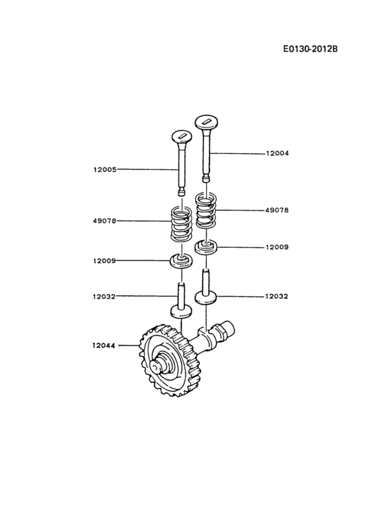 Valve/camshaft