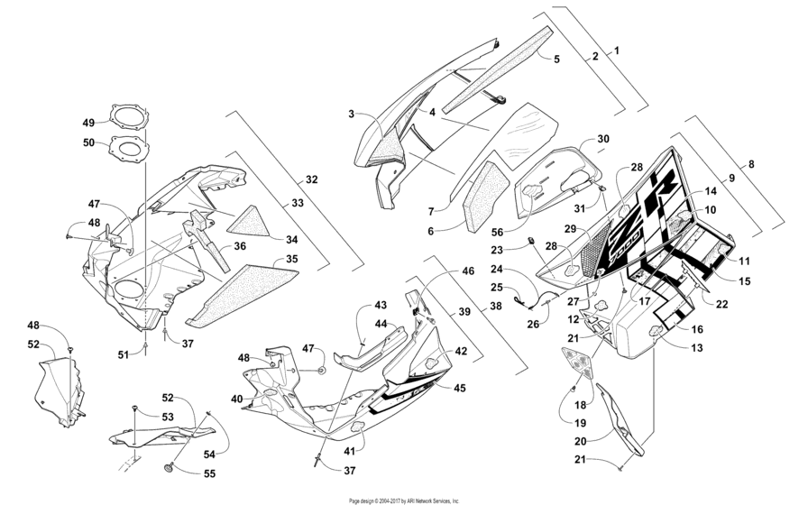 Skid Plate And Side Panel Assembly