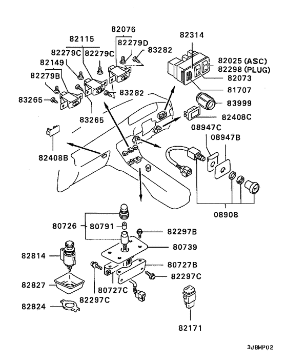 Switch & cigar lighter