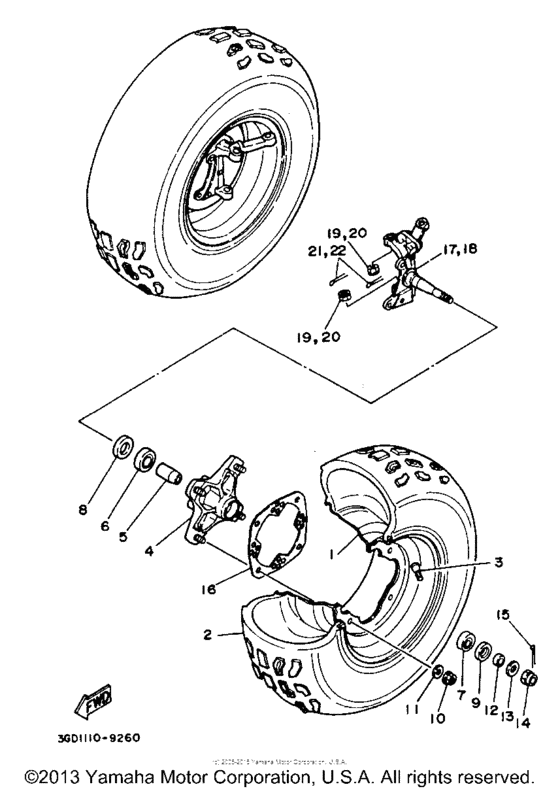 Front wheel